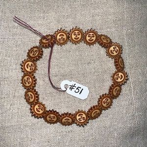 Aztec Style Sun Handmade Bracelet (#51)